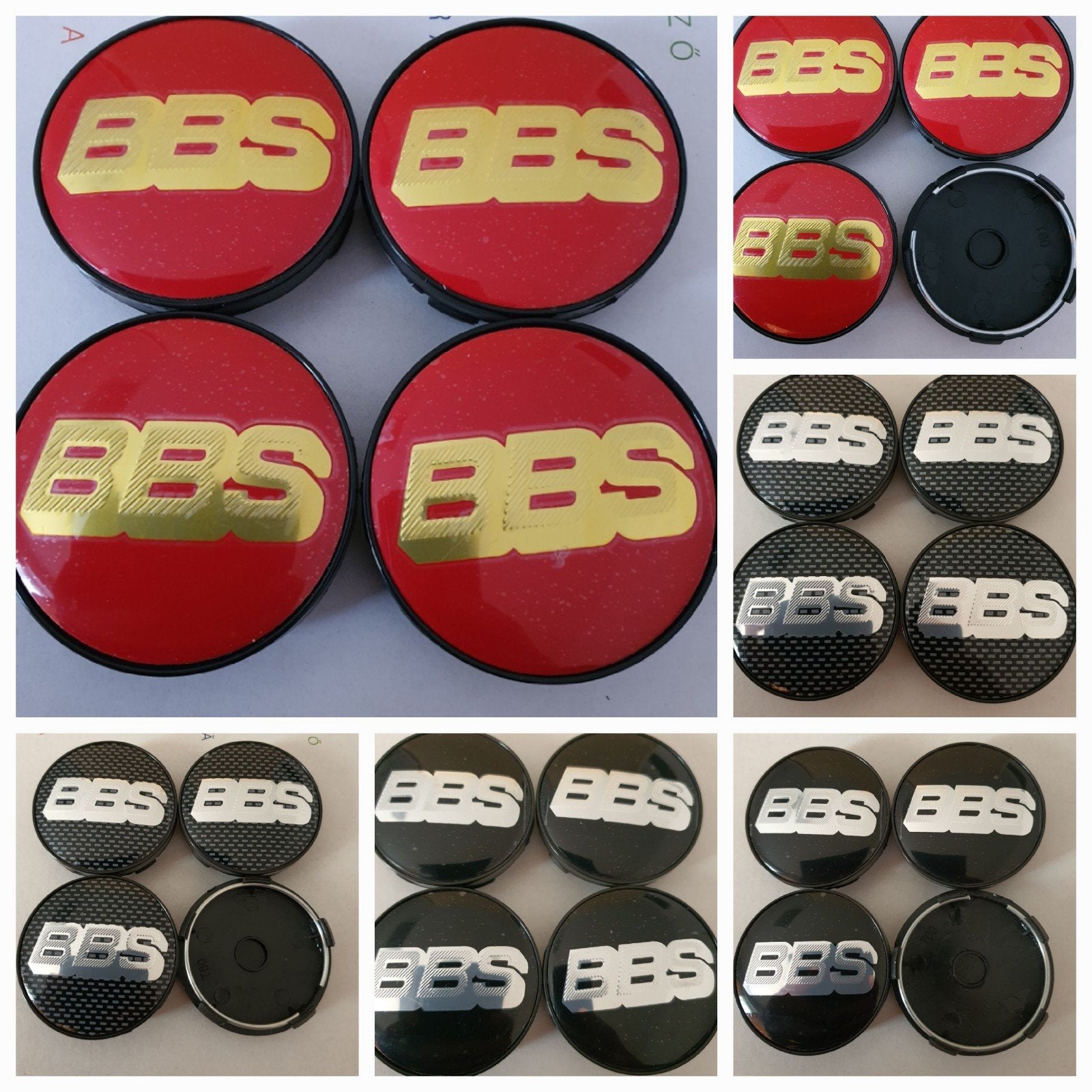 Jantes Bbs, cache-moyeu, diamètre extérieur : 60 mm, Autos : Divers, Enjoliveurs, Enlèvement ou Envoi, Neuf