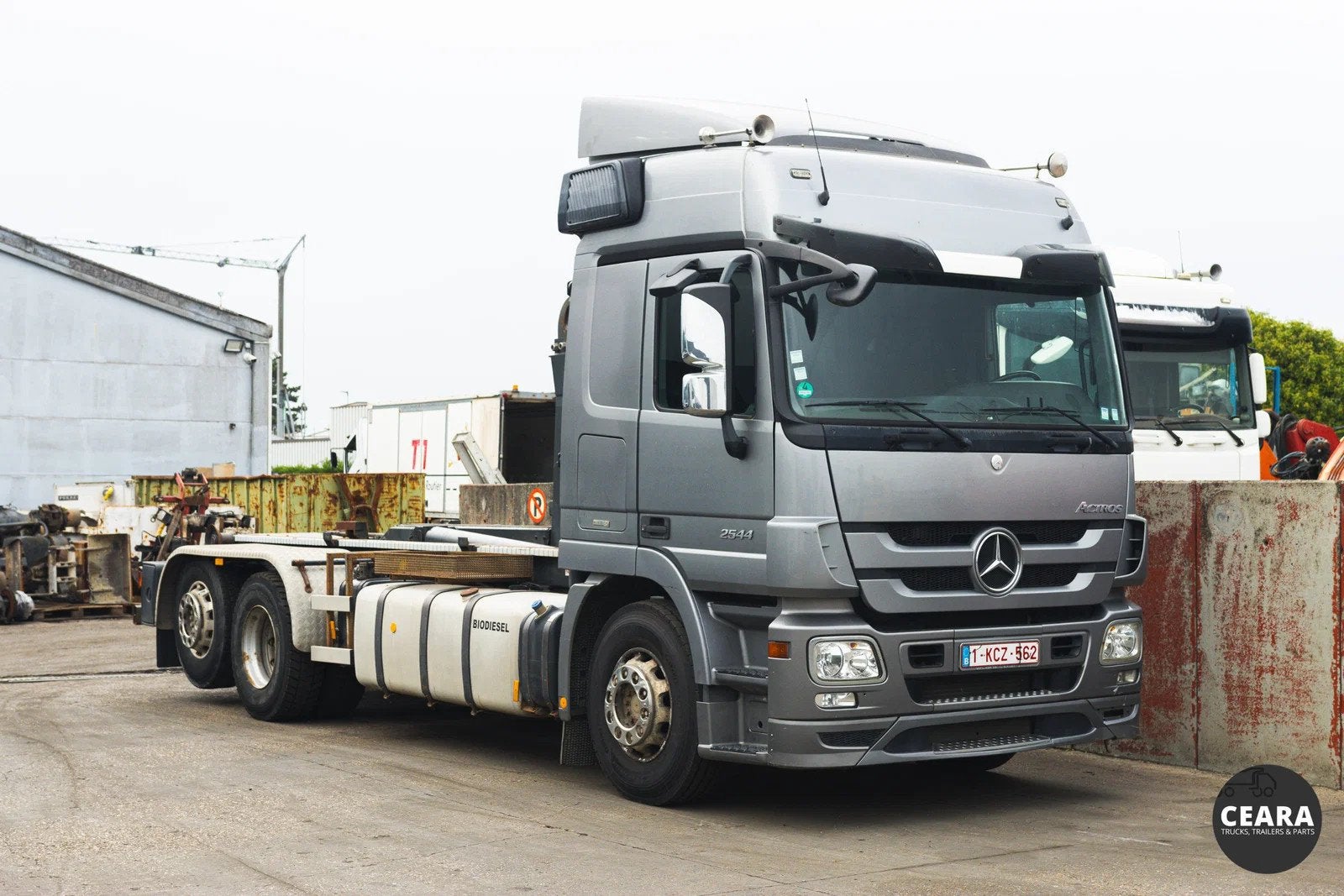 Mercedes-Benz Actros 2544 MP3 6x2 hooklift nice truck, Auto's, Automaat, 440 pk, Mercedes-Benz, Bedrijf