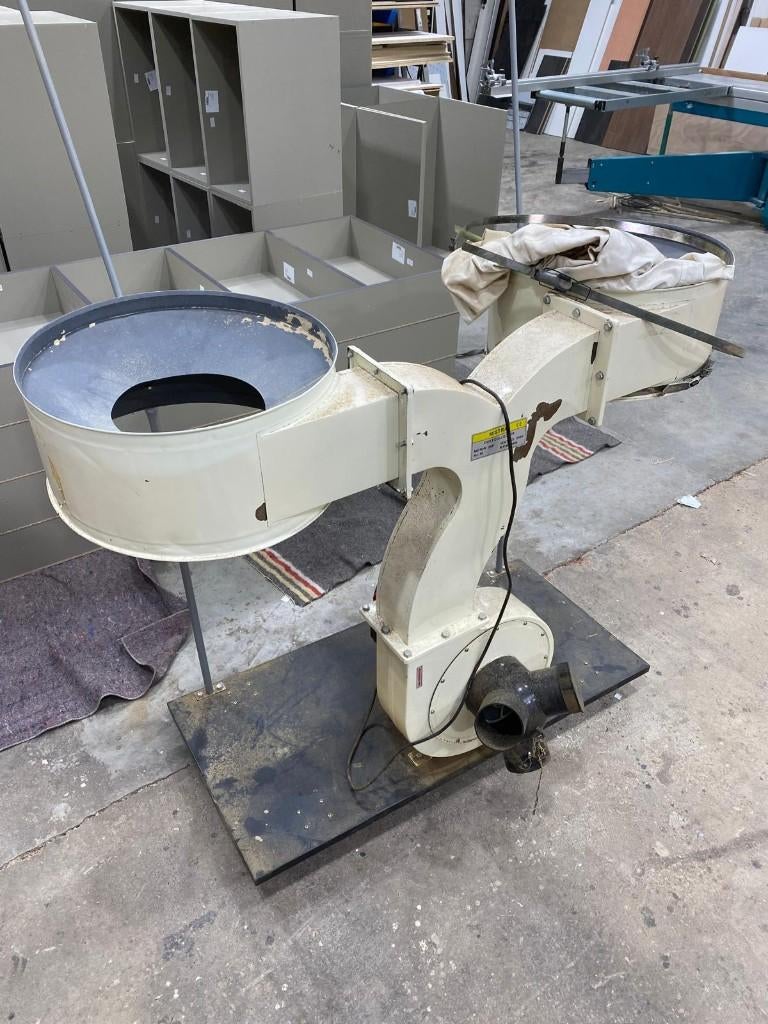 houtstofzuiger, Ophalen