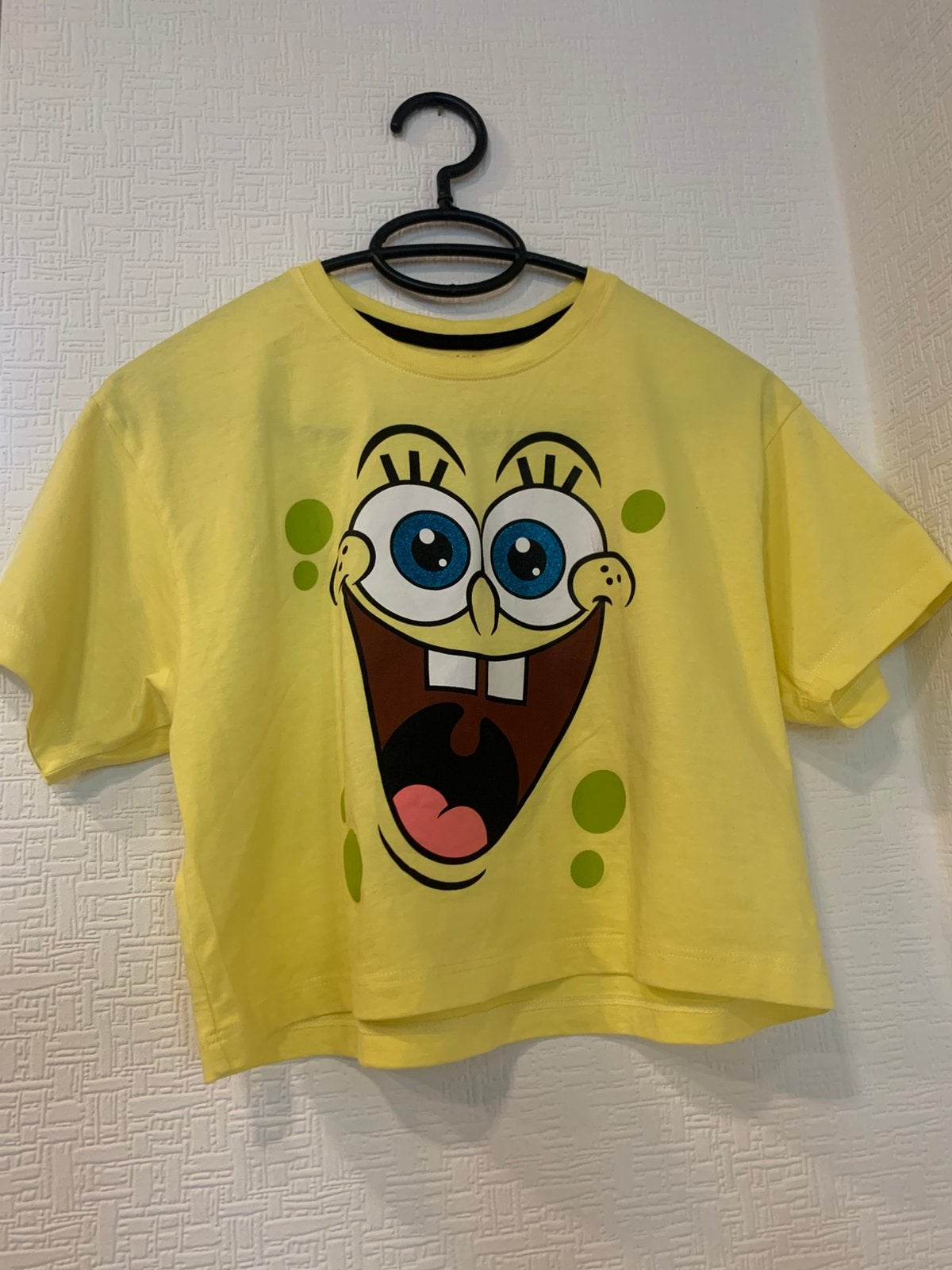 Gele SpongeBob T-shirt, Ophalen, Zo goed als nieuw