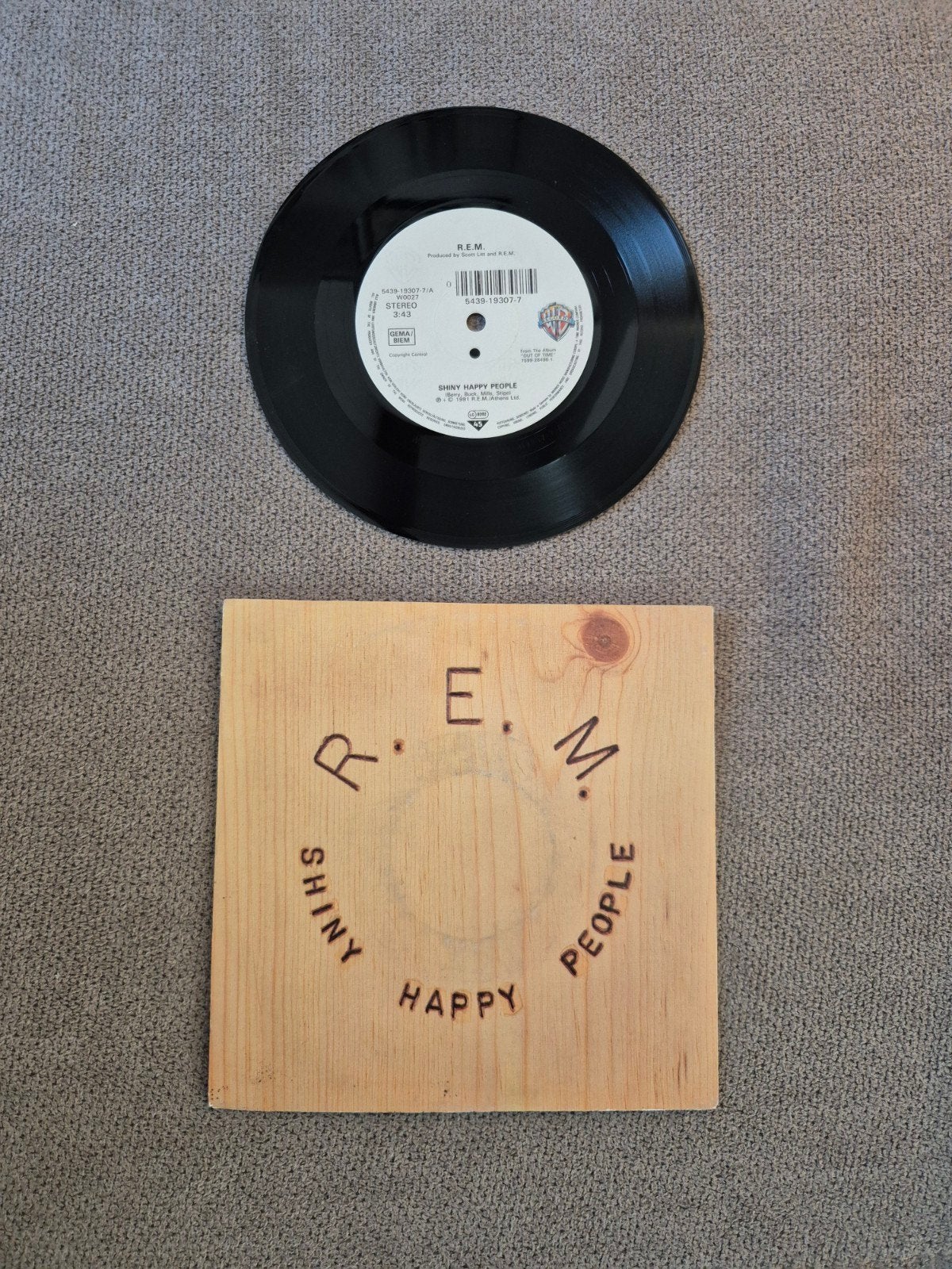 R.E.M. - Shiny Happy People, Gebruikt, 7 inch, Ophalen of Verzenden, Indie
