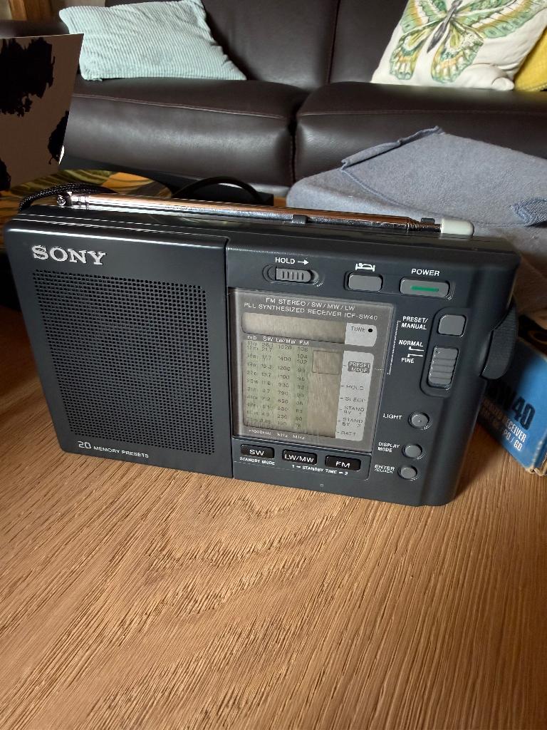 Radio Sony ICF-SW40, Ophalen of Verzenden, Nieuw, Radio