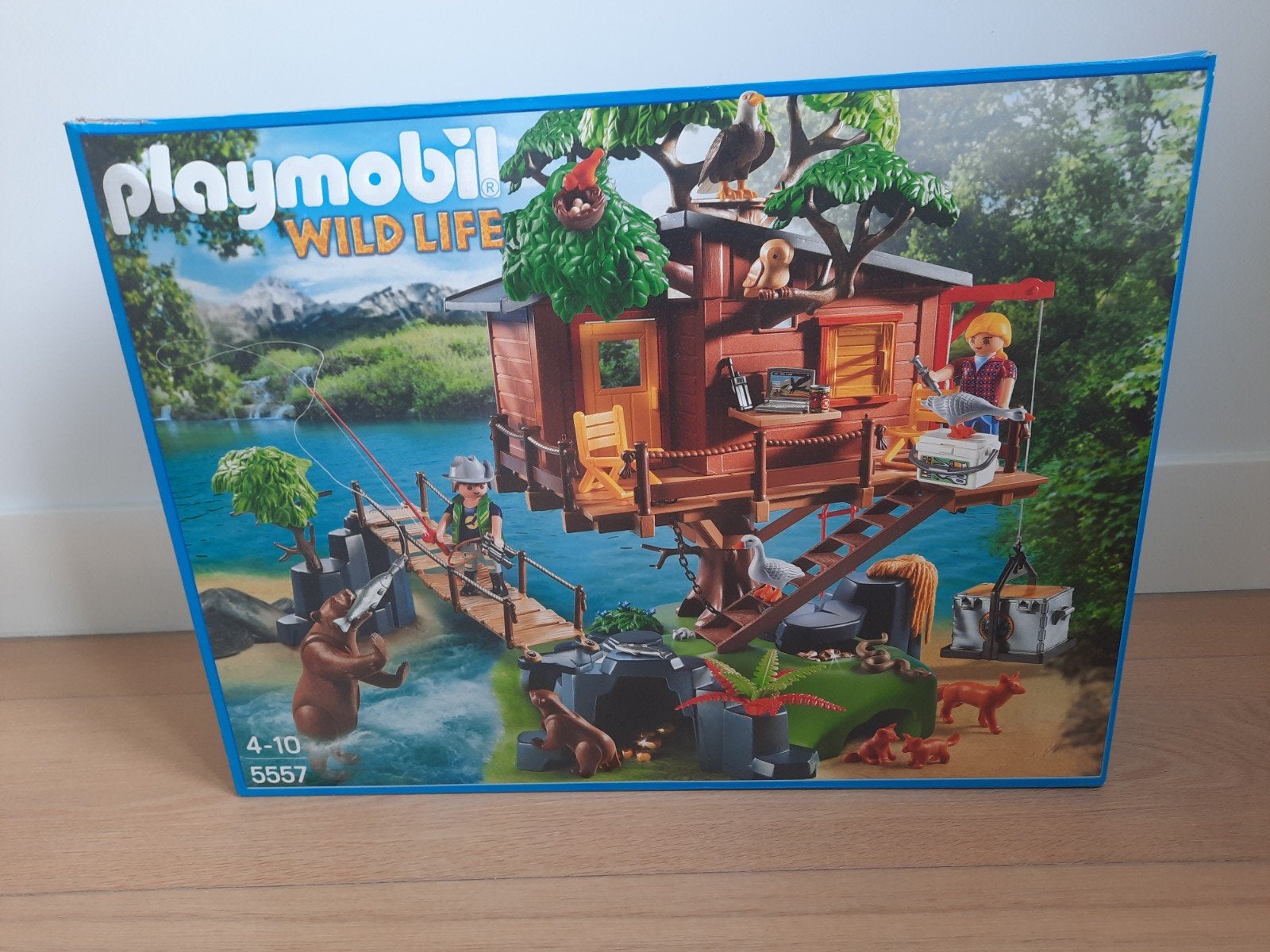 Playmobil de boomhut 5557, Ophalen