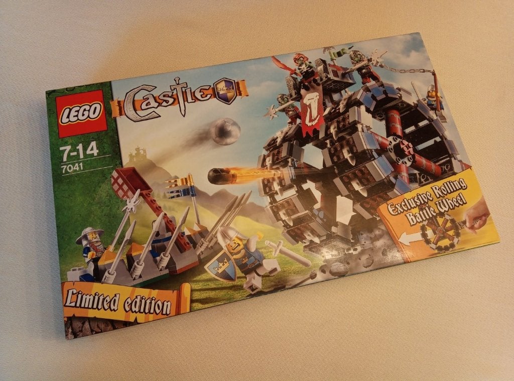 LEGO NIEUW SEALED Castle Fantasy Era 7041 Troll Battle Wheel, Nieuw, Ophalen of Verzenden, Castle, Complete set