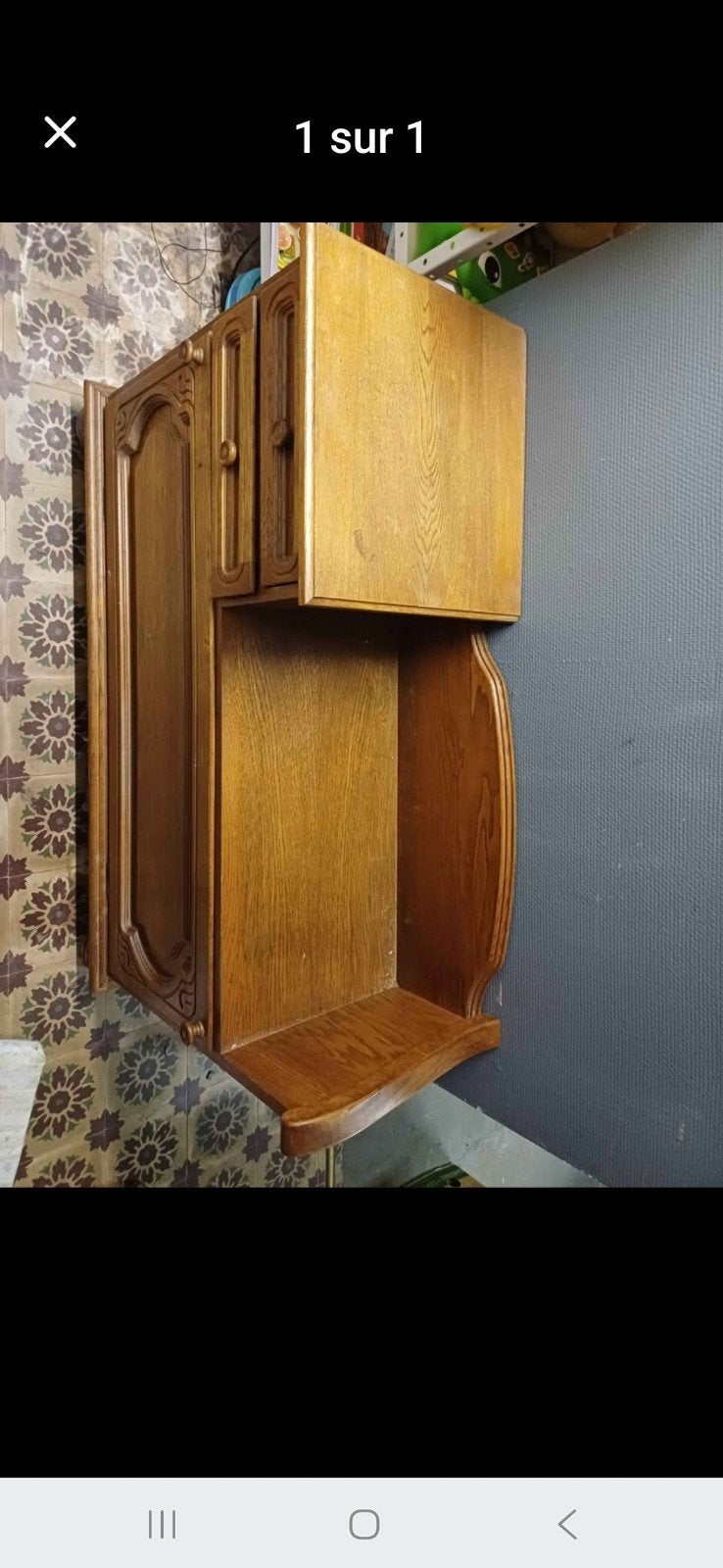 ancienne meuble téléphone, Maison & Meubles, Enlèvement, Utilisé