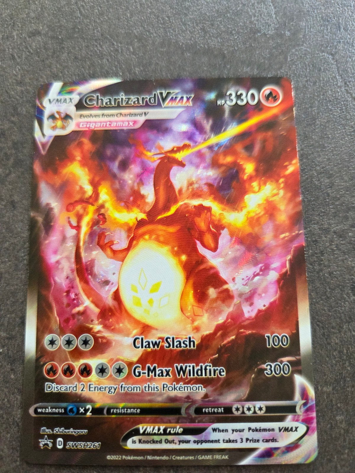 Charizard vmax, Hobby en Vrije tijd, Verzamelkaartspellen | Pokémon, Ophalen of Verzenden