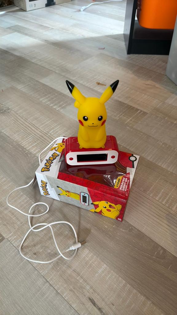 Pokémon wekker, Ophalen, Zo goed als nieuw