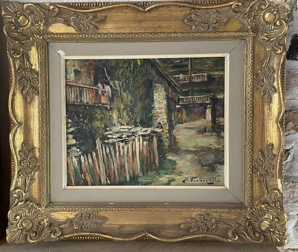 Schilderij Charles Verbrugghe (1877-1974) Rome, Ophalen