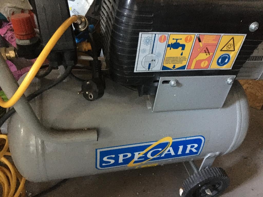 Compressor+ toebehoren, Enlèvement