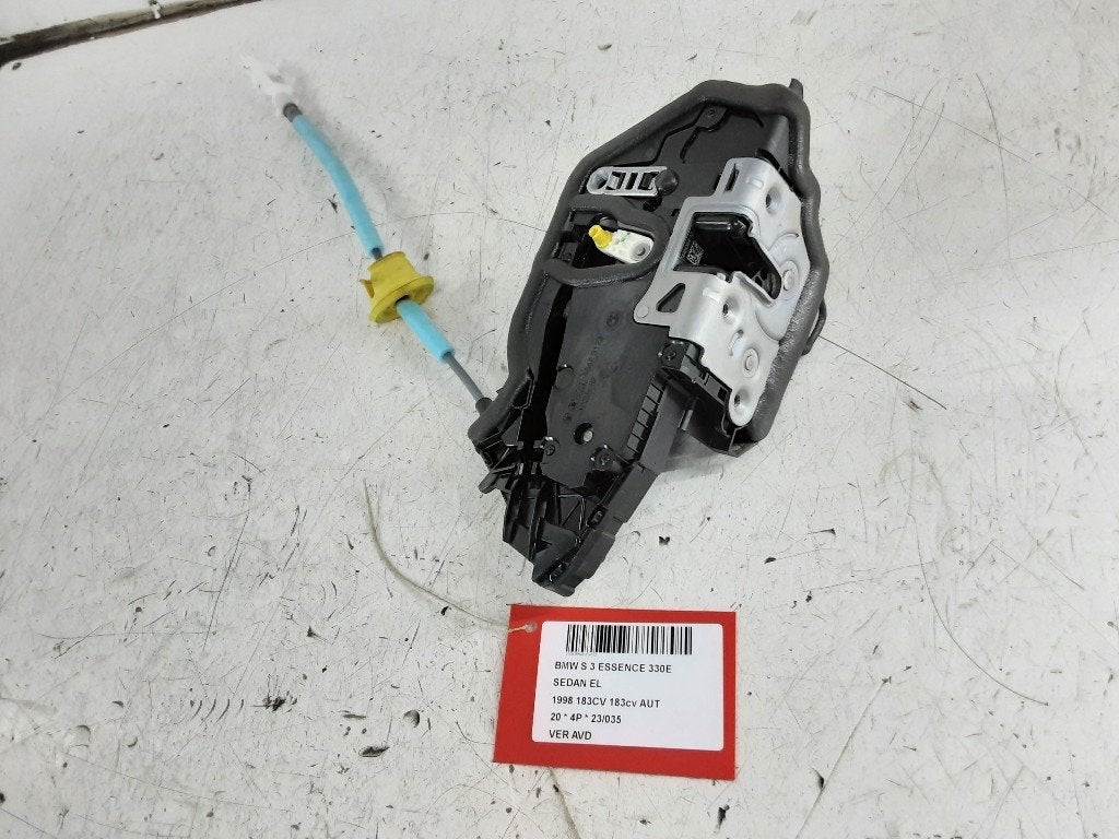 SERRURE DE PORTE AVANT DROITE BMW 3 serie (G20) (744504412), Mevr. I. Hauben, Utilisé, Droite, BMW