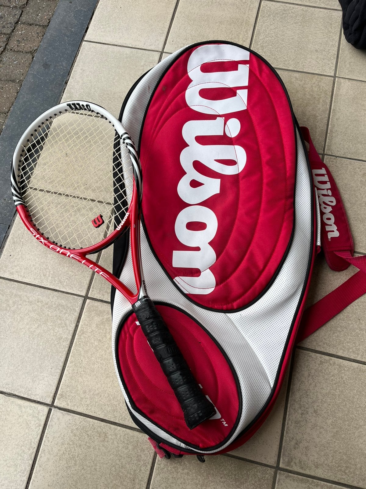 Wilson tennisracket, Sport en Fitness, Tennis, Ophalen, Gebruikt, Wilson, Racket
