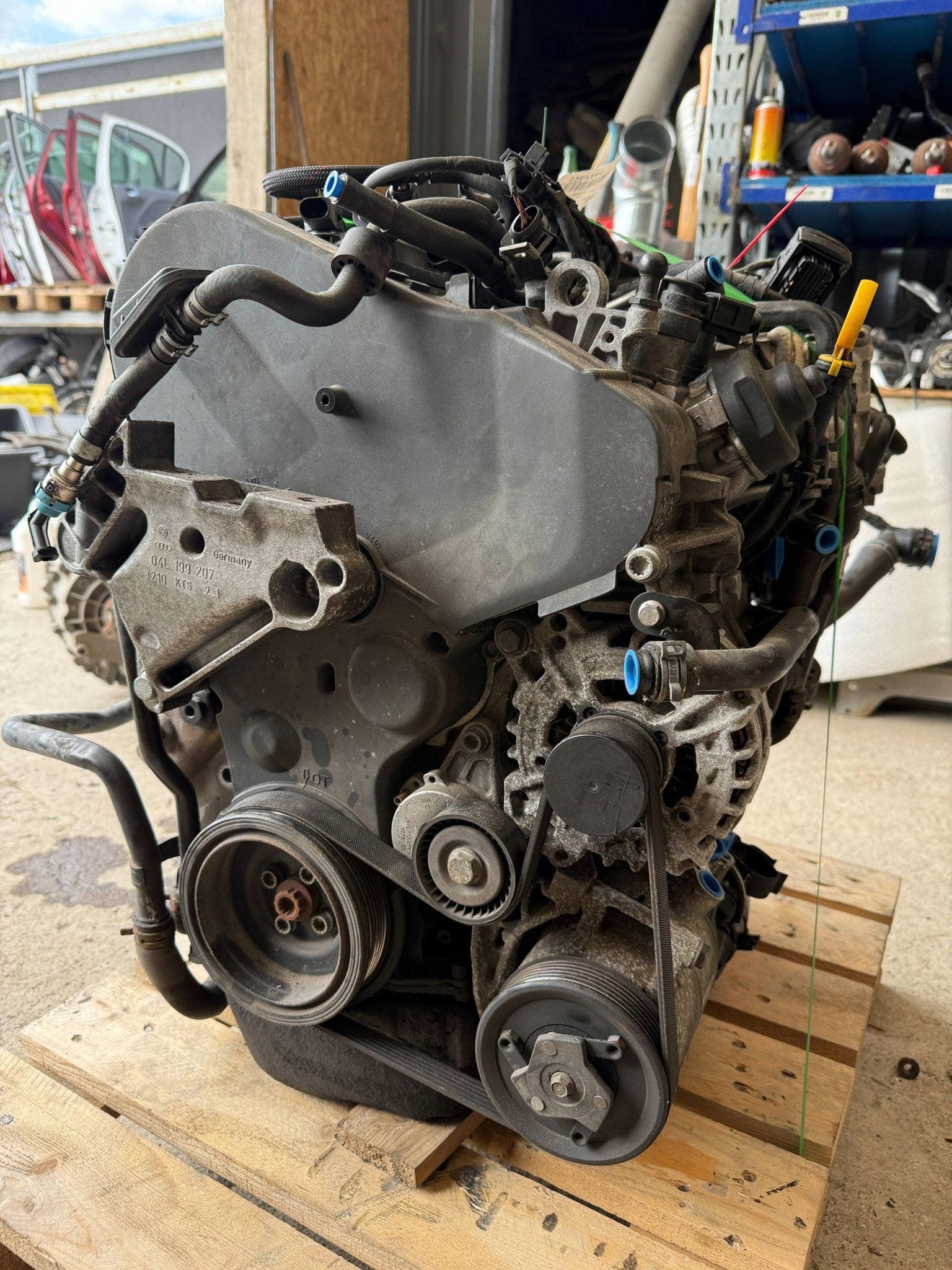 Moteur CUNA Complet GOLF SKODA A3 AUDI SEAT OCTAVIA LEON VW, Envoi, Utilisé, Daihatsu