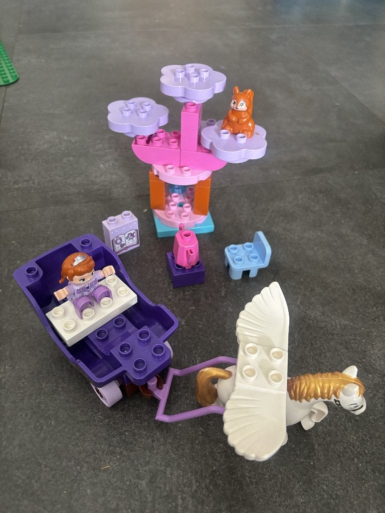 Lego Duplo Sofia magische koets, Ophalen, Gebruikt, Complete set, Duplo