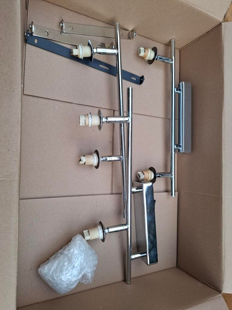 Lichtarmatuur x3 halogeen Gy6.35, Maison & Meubles, Lampes | Spots, Enlèvement, Halogène