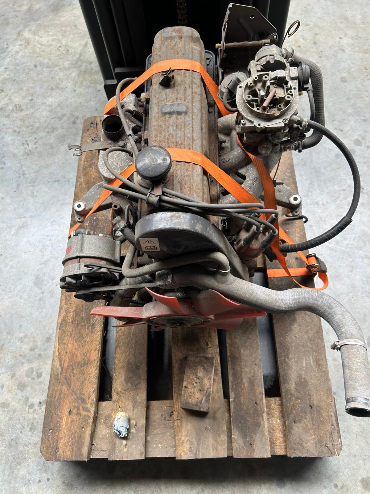 Motorblok ford pinto 1800, Enlèvement, Ford