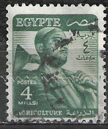 Egypte 1953/1956 - Yvert 314 - Landbouwer (ST), Postzegels en Munten, Postzegels | Afrika, Verzenden, Egypte, Gestempeld