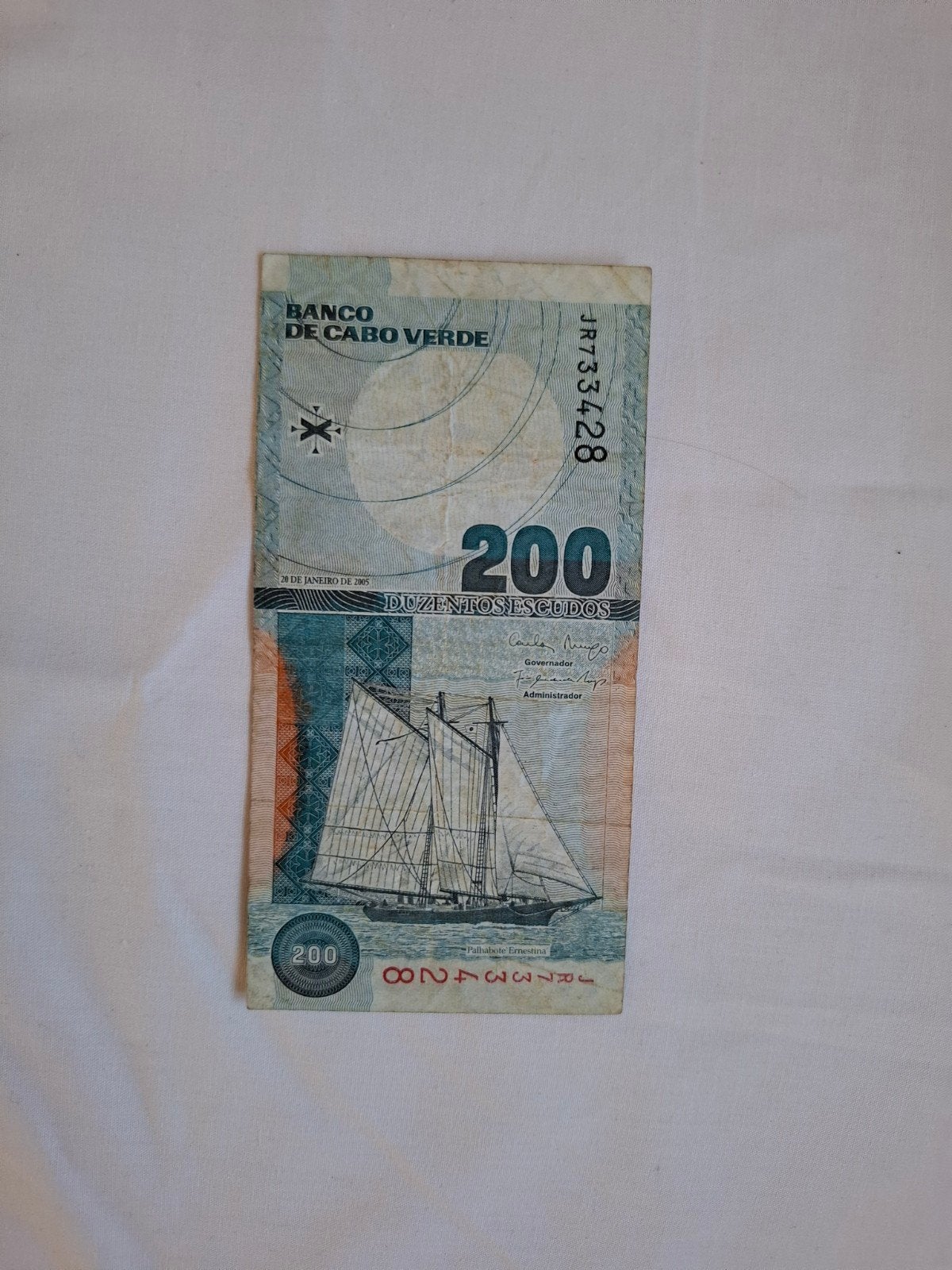 Kaap Verdie 200 000 escudo 2005, Timbres & Monnaies, Enlèvement ou Envoi, Autres pays, Billets en vrac