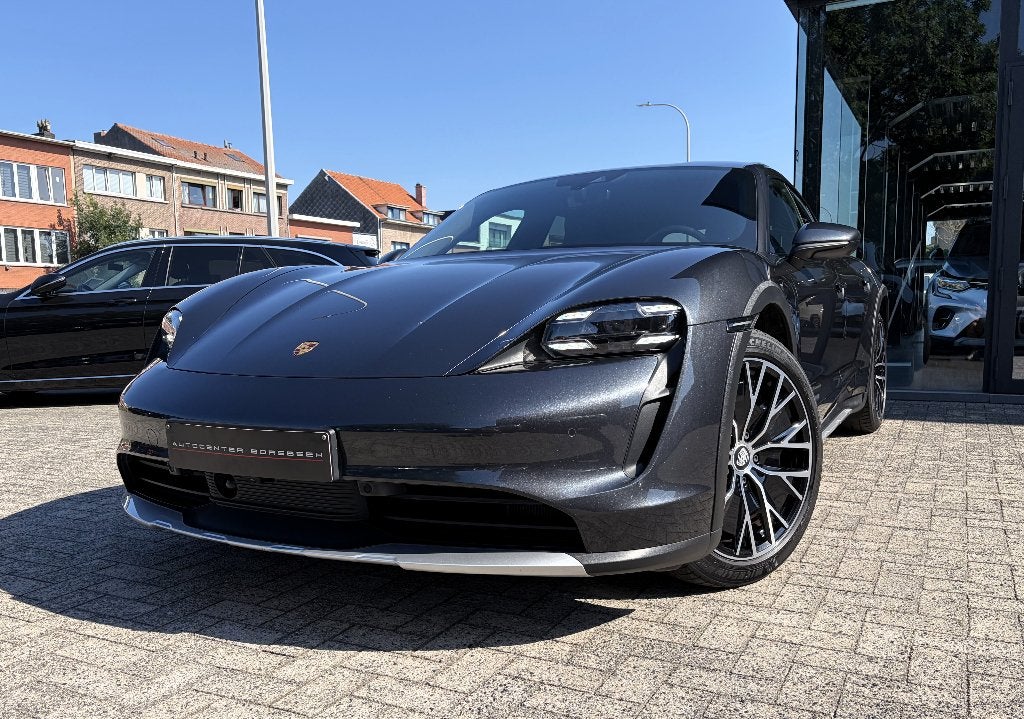 Porsche Taycan 4 Cross Turismo 93.4 kWh - 48.190 KM!, Auto's, Porsche, Automaat, Zwart, Leder, Break