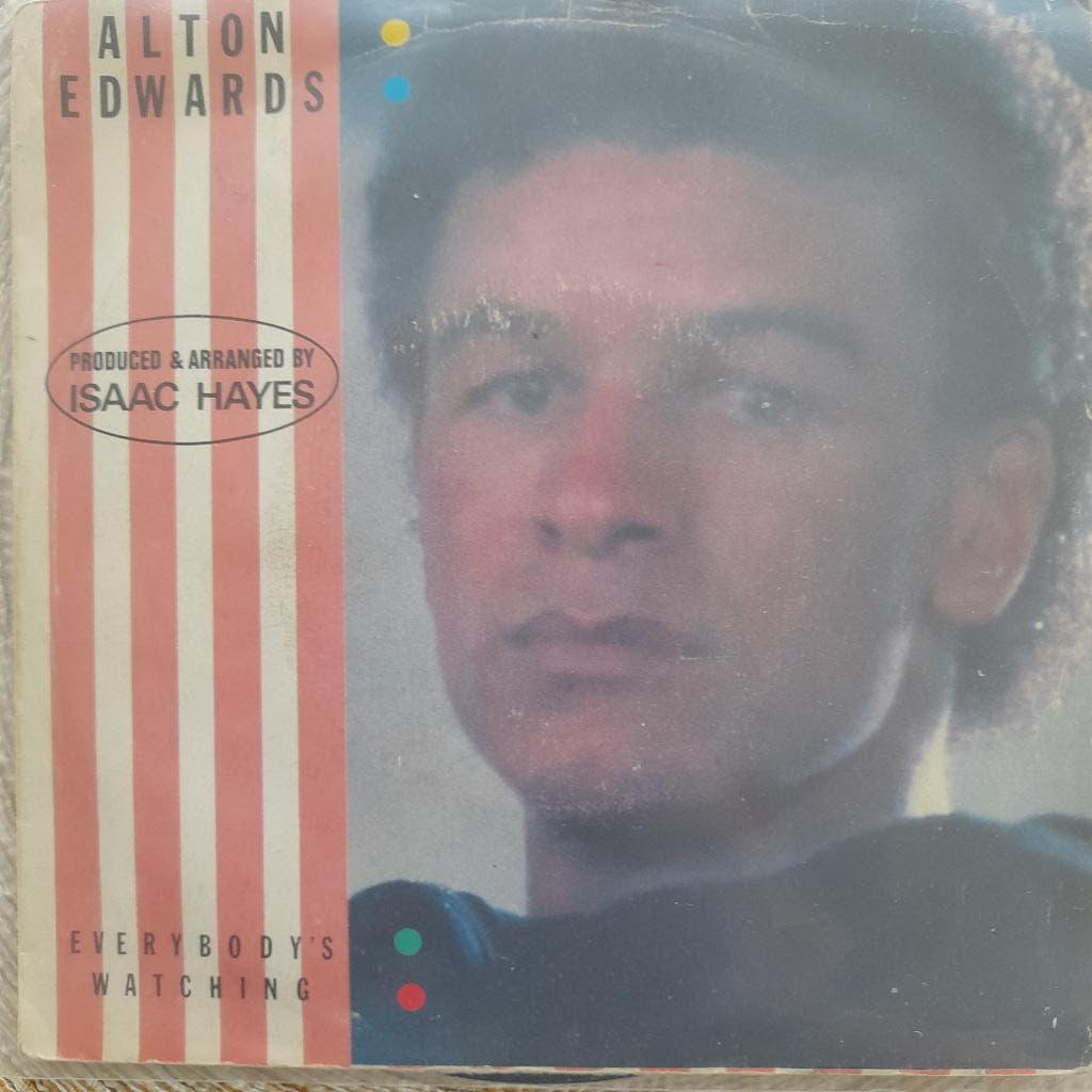 Alton Ewards-Everybody's watching 7'', Cd's en Dvd's, Gebruikt, Fotohoes, 7 inch, Ophalen of Verzenden