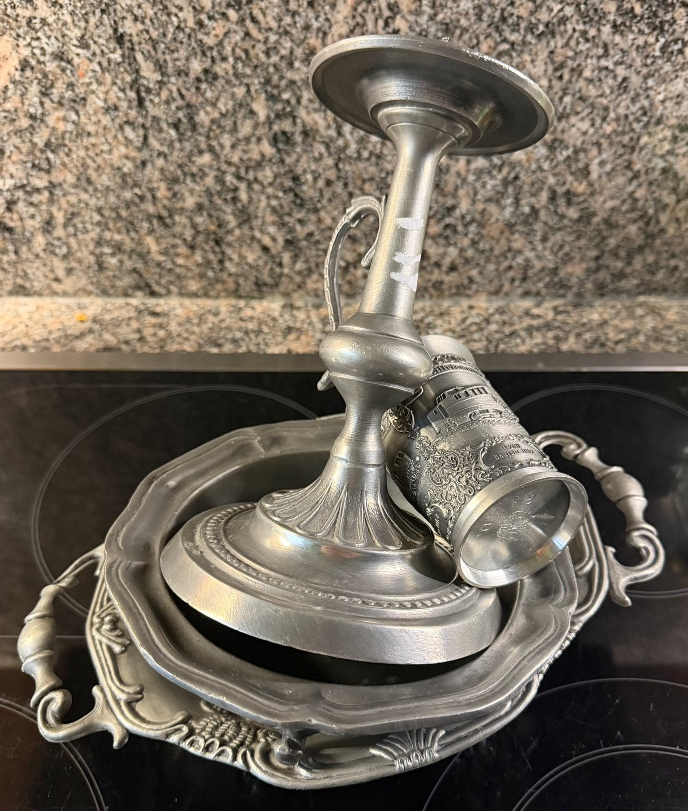 Lot tin 2 kg étain, Antiek en Kunst, Ophalen of Verzenden