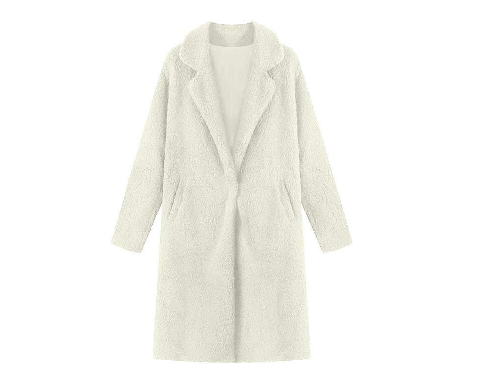 Teddy jas voor dames - wit maat M, Kleding | Dames, Badmode en Zwemkleding, Ophalen, Overige typen, Wit, Nieuw
