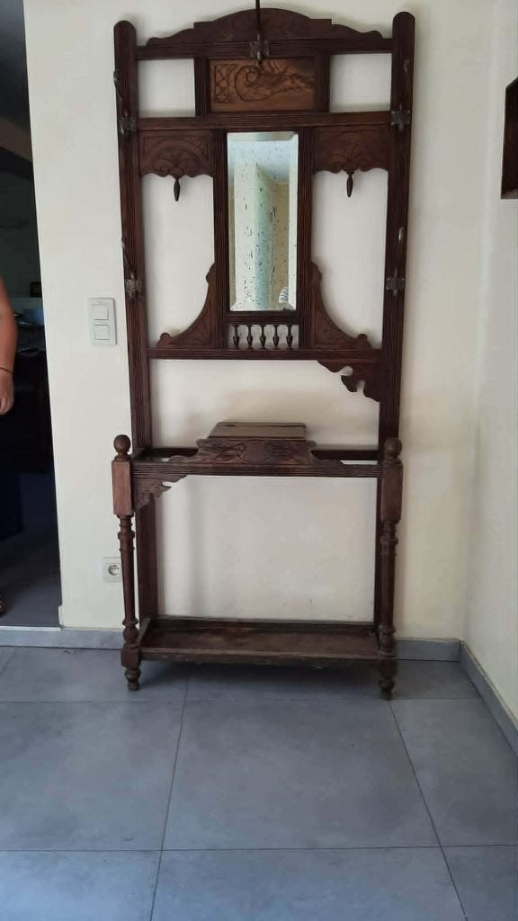 porte manteaux ancien, Enlèvement