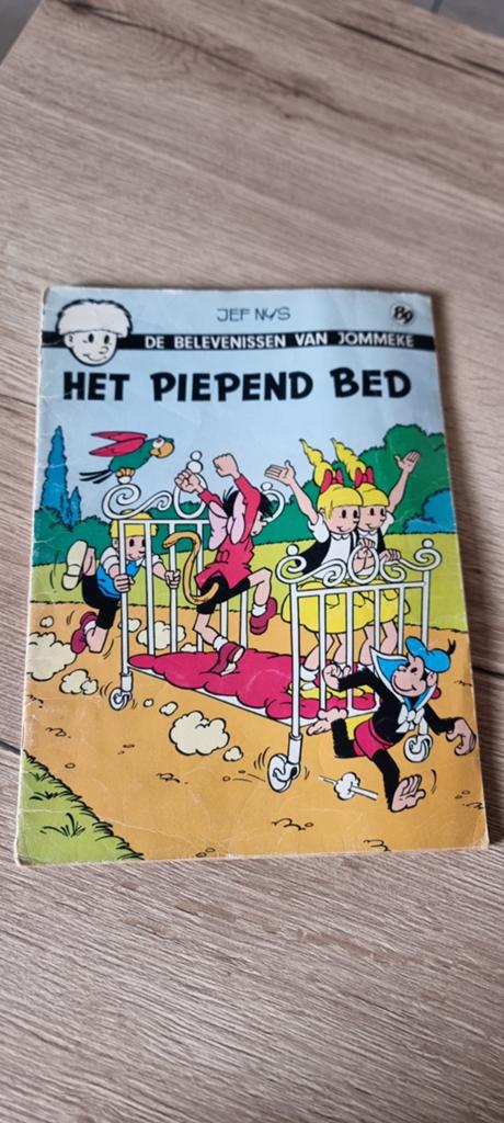 Vintage strip Jommeke 89 - Het piepend bed, Boeken, Stripverhalen, Eén stripboek, Ophalen of Verzenden, Gelezen, Jeff Nys