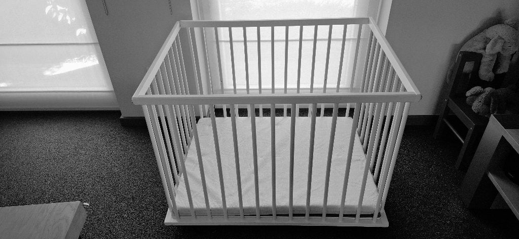 Babypark, Ophalen, Zo goed als nieuw, Rechthoekig, In hoogte verstelbaar