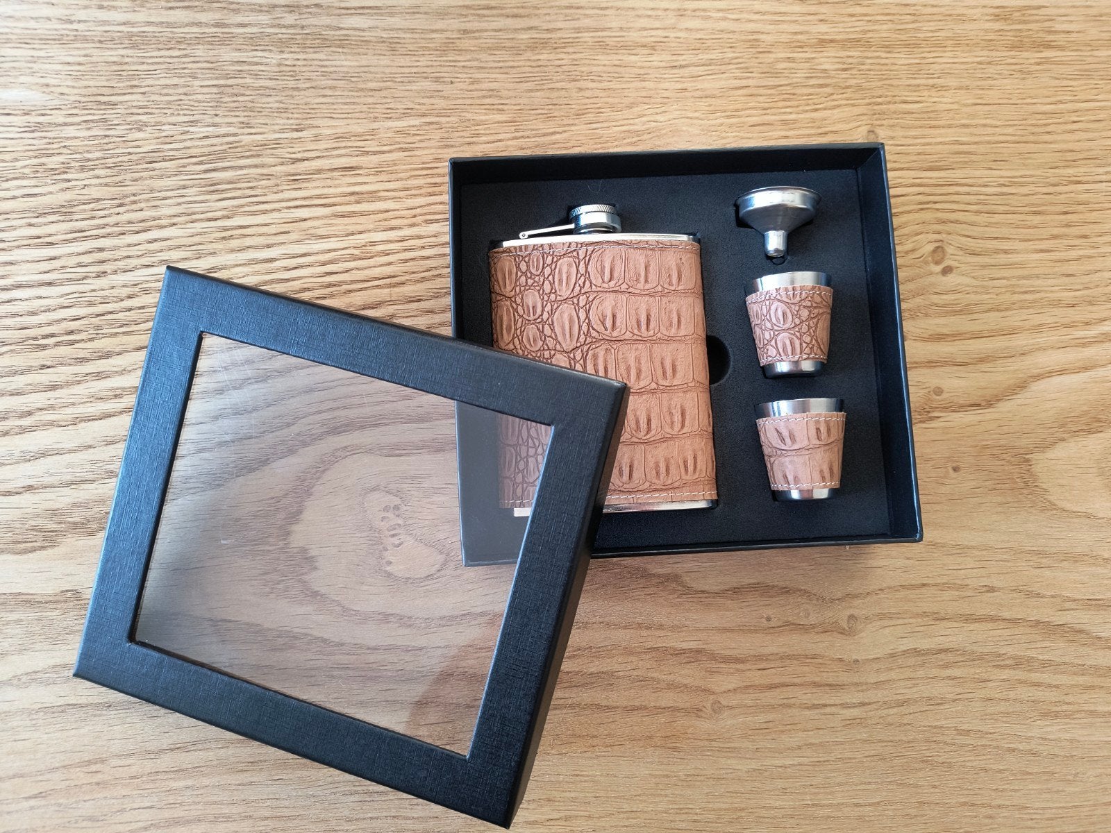 flacon \ heupfles set, Ophalen, Nieuw, Borrel- of Shotglas