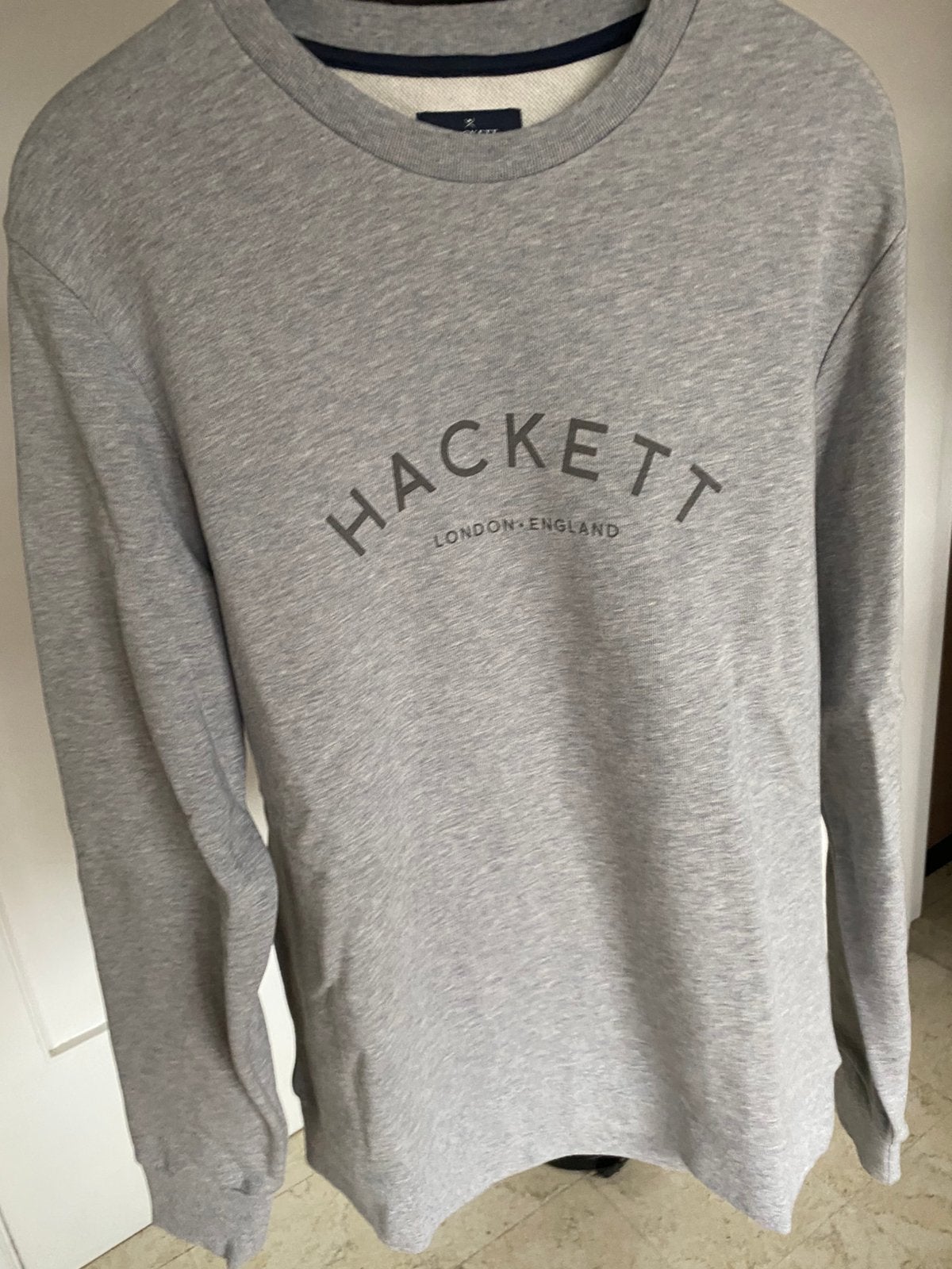Hackett londen heren trui sweater, Ophalen of Verzenden, Zo goed als nieuw, Grijs