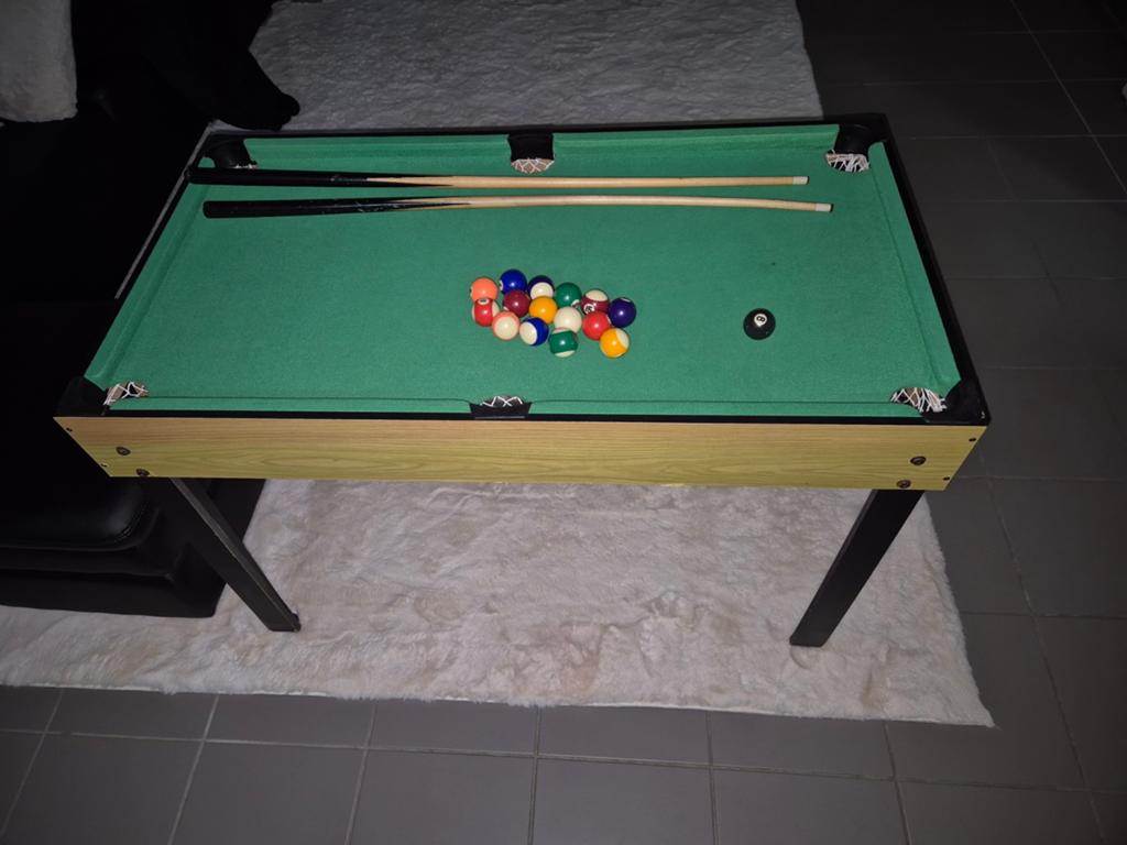 Biljart tafel, Sport en Fitness, Biljarten en Poolen, Ophalen, Zo goed als nieuw
