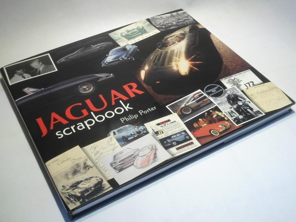 Jaguar scrapbook Philip Porter. Original., Enlèvement, Comme neuf