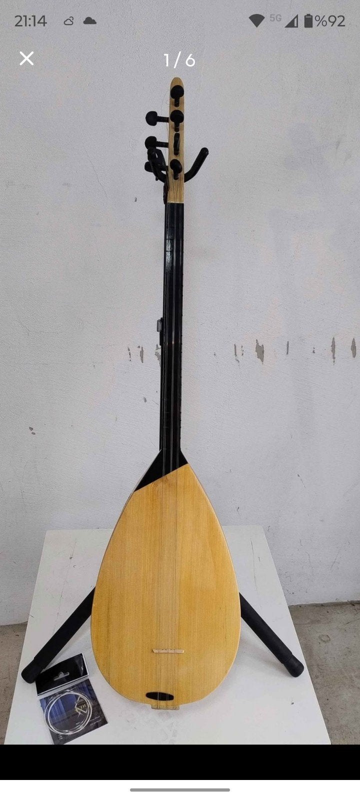 Saz kısa sap Bağlama, Musique & Instruments, Enlèvement ou Envoi