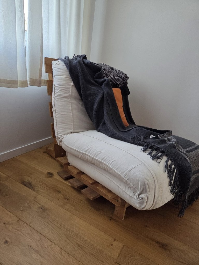 slaapzetel, Ophalen, 75 tot 100 cm, Zo goed als nieuw, Minder dan 150 cm