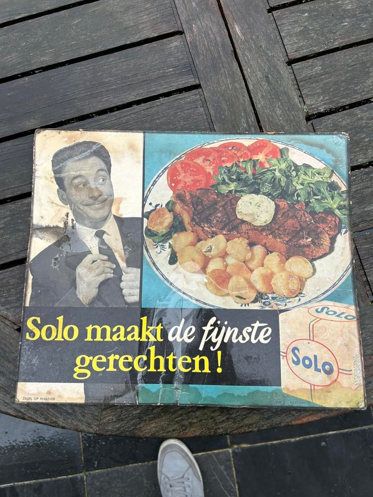 Solo 1955  J.M.R -Merksem, Verzamelen, Merken en Reclamevoorwerpen, Ophalen of Verzenden, Zo goed als nieuw
