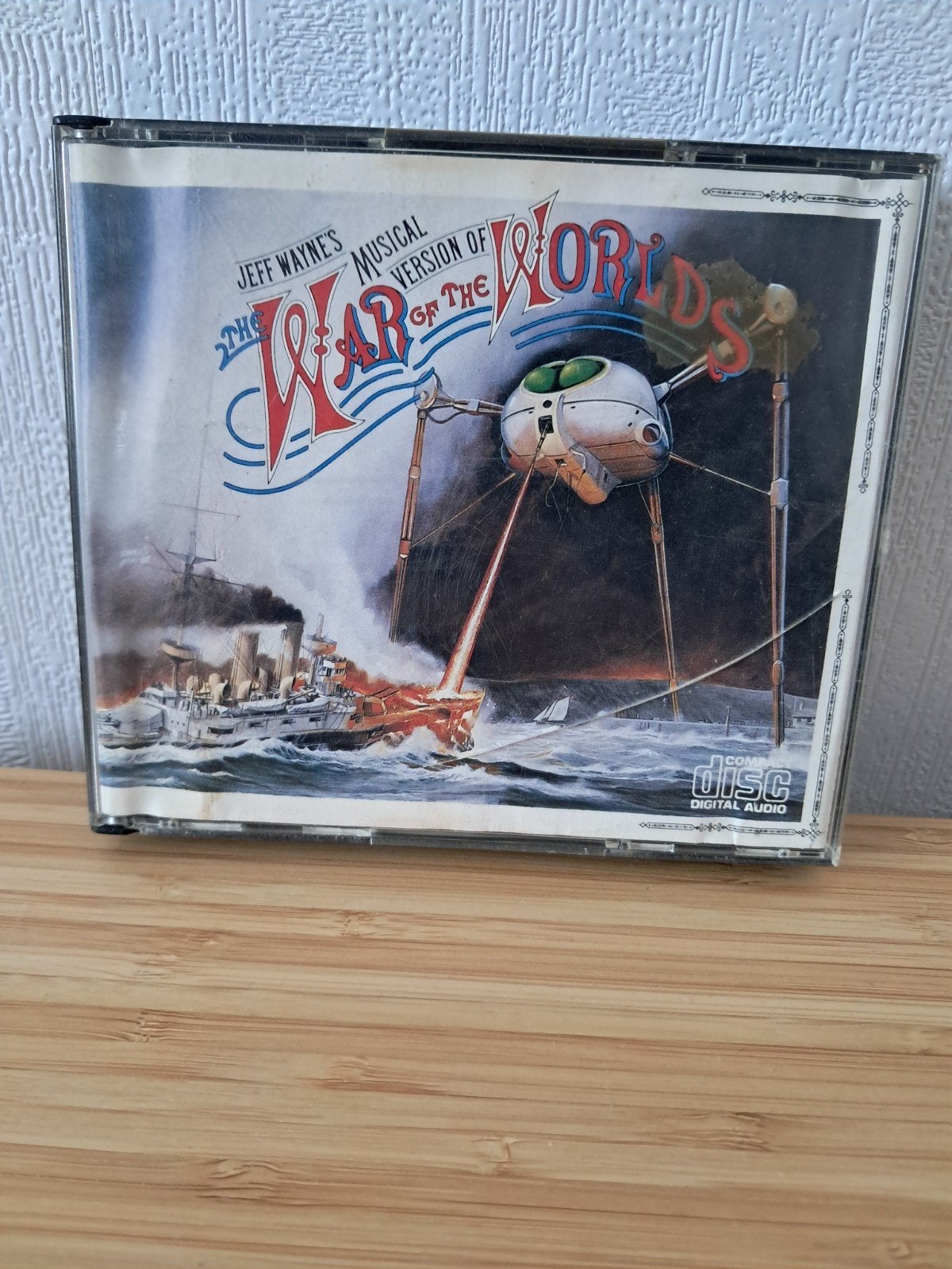 2CD l War of The Worlds Musical by Jeff Wayne, CD & DVD, CD | Hardrock & Metal, Enlèvement ou Envoi