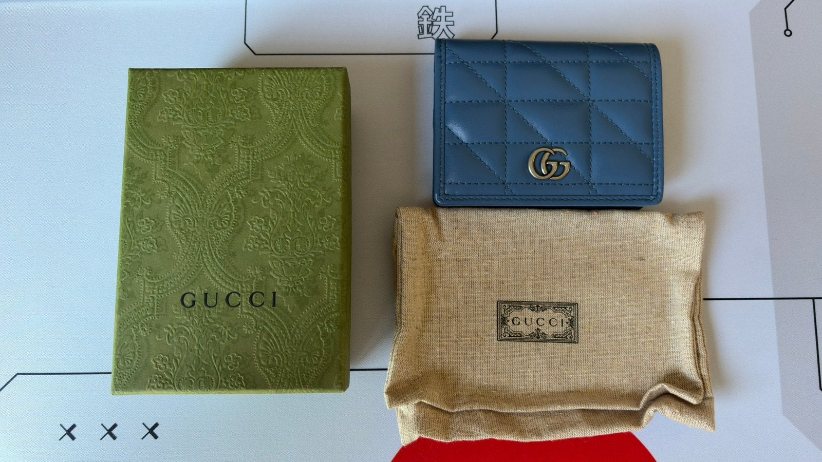 Gucci portemonnee, Bijoux, Sacs & Beauté, Enlèvement, Neuf