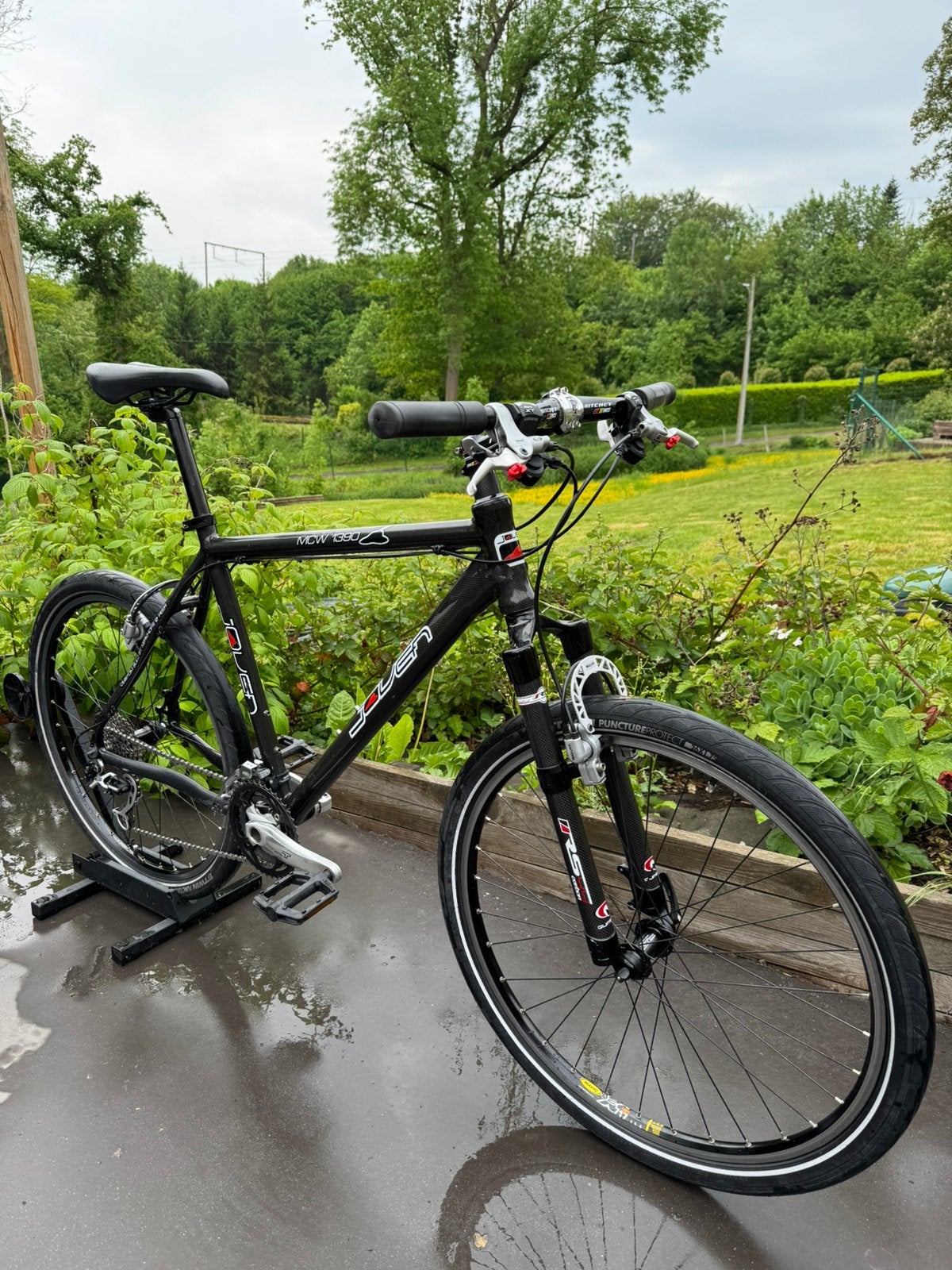Vtt Joven carbone taille L XT/Magura, Autres marques, Vitesses, Frein sur jante, Enlèvement