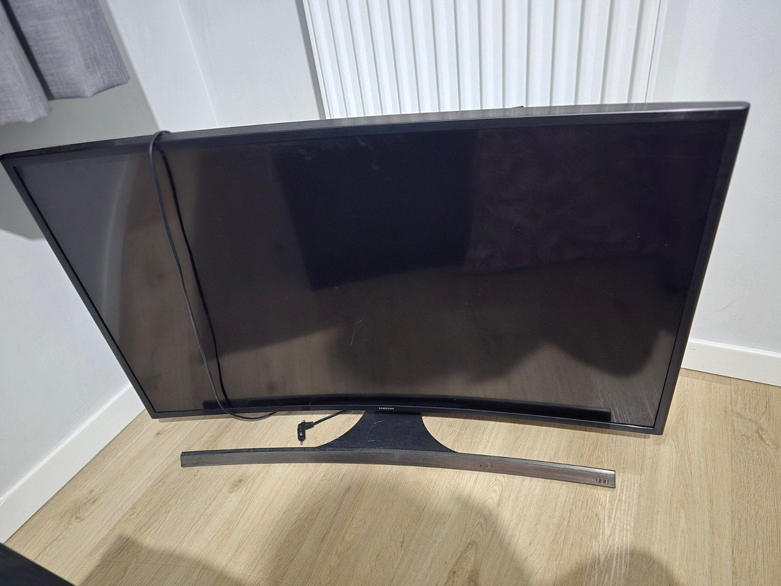 Samsung TV Curved met BARST, Ophalen of Verzenden, 100 Hz, Samsung, 100 cm of meer