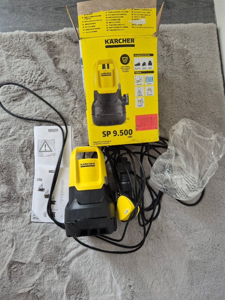 Pompe karcher, Envoi, Comme neuf