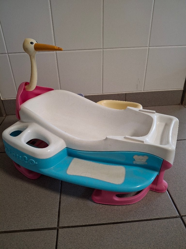 Poppenbad, Ophalen, Gebruikt