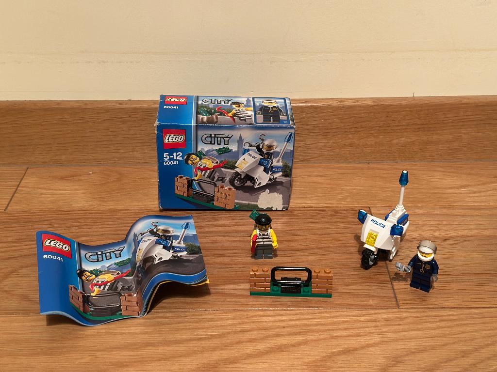 Lego City 60041 Crook Pursuit, Inclusief instructies, Lego, Ophalen of Verzenden, Complete set