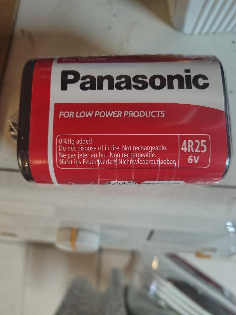 Batterijen 6v Panasonic, Enlèvement ou Envoi, Neuf