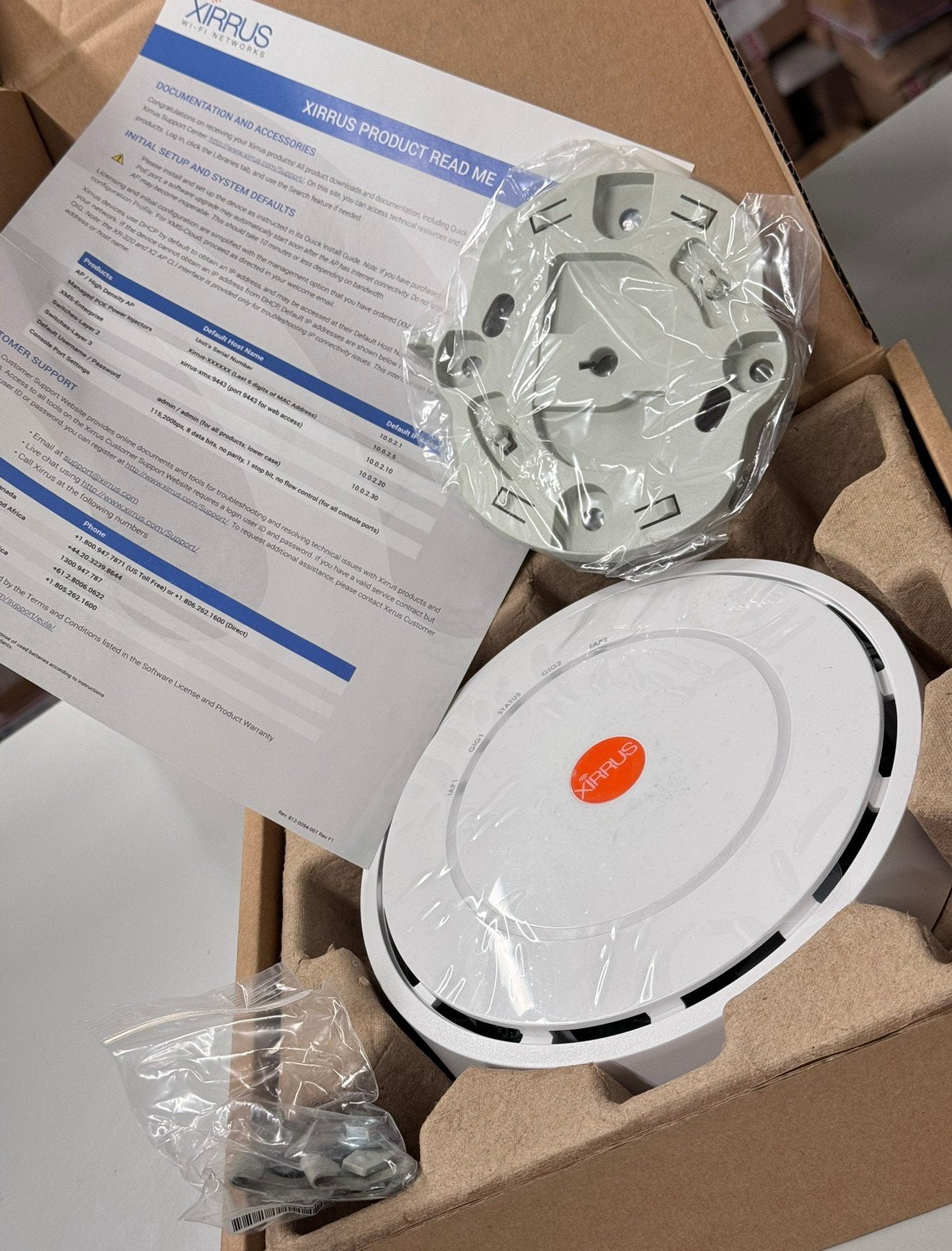 Point d'accès Wi-Fi Xirrus XD2-230 de Cambium Networks NEUFE, Informatique & Logiciels, Points d'accès, Neuf, Enlèvement ou Envoi