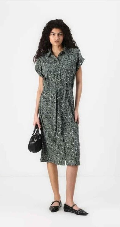 Only, jurk met luipaardprint mt 42 (oto 58 cm), Kleding | Dames, Jurken, Only, Meerkleurig, Maat 42/44 (L), Ophalen of Verzenden