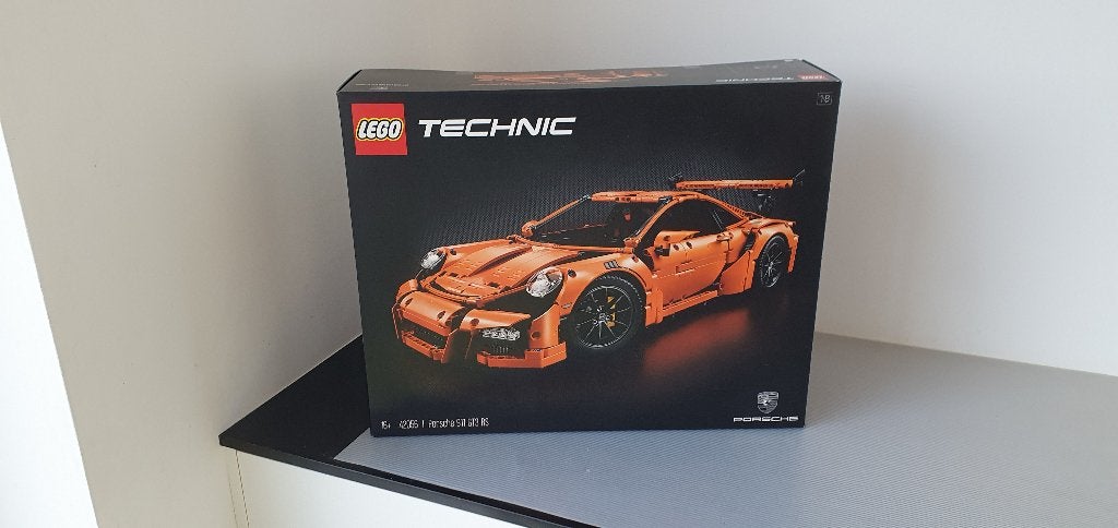 Lego Technic 42056 Porsche 911 GT RS, Lego, Ophalen of Verzenden, Zo goed als nieuw, Technic