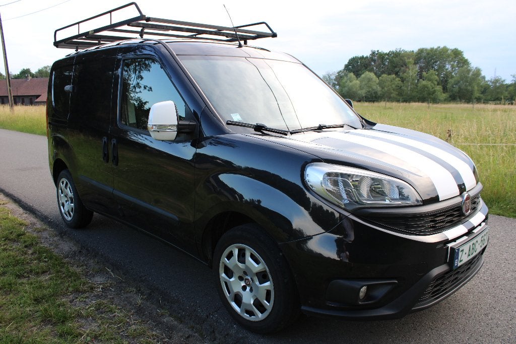 Fiat Doblo 1.4 Benzine // 2017 // 88000km // Euro6 // 3-zit!, Auto's, Fiat, Bedrijf, Doblo, ABS, Achteruitrijcamera, Adaptieve lichten