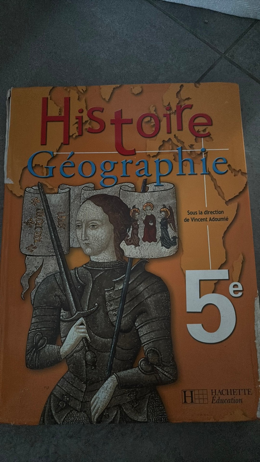 Histoire géographie 5e, Livres, Livres scolaires, Enlèvement, Comme neuf, Histoire