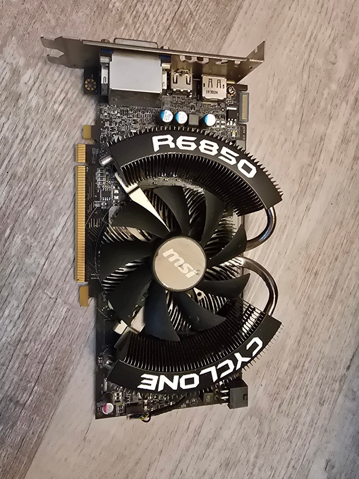 MSI Radeon R6850 Cyclone, Computers en Software, Videokaarten, Ophalen of Verzenden