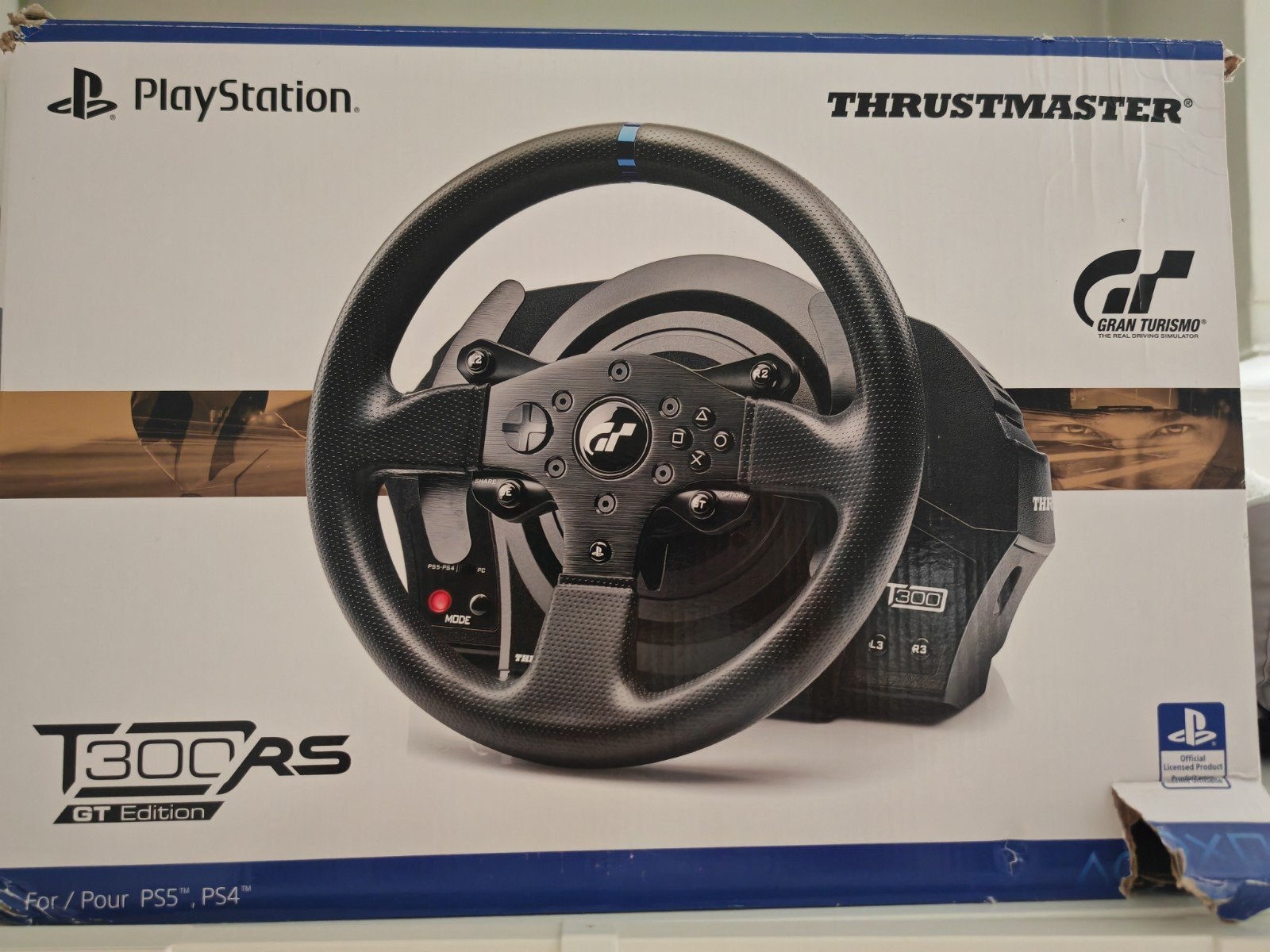 T300 RS GT, Games en Spelcomputers, Ophalen, Zo goed als nieuw, Stuur of Pedalen, PlayStation 3